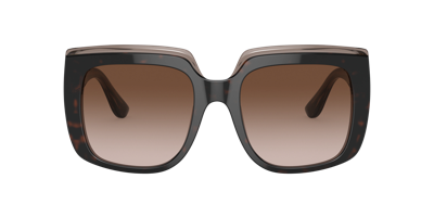 Dolce & Gabbana Dolce&gabbana Woman Sunglass Dg4414 In Gradient Brown