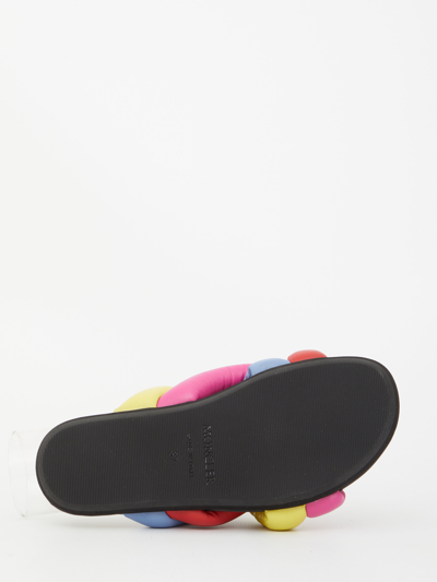 Shop Moncler Genius Jbraided Sandals In Printed