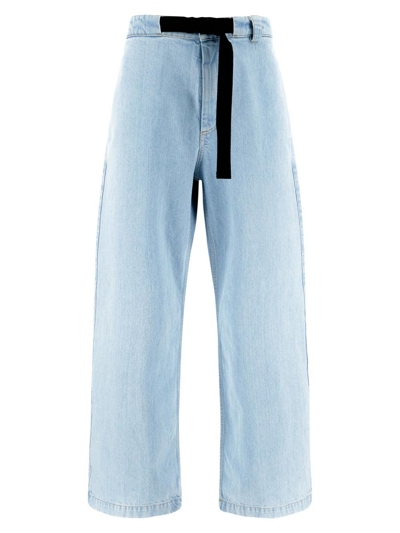 Shop Moncler Genius Trousers In Blue