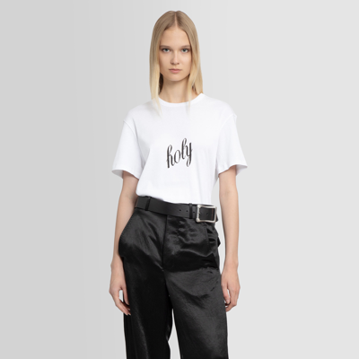 Shop Ann Demeulemeester T Shirts In White