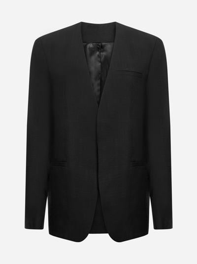 Shop Totême Viscose And Cotton Blend Blazer