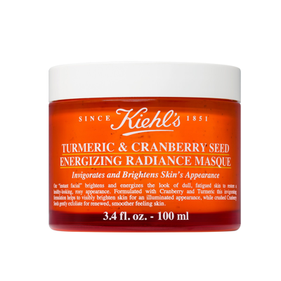 Kiehl's Since 1851 1851 Turmeric & Cranberry Seed Energizing Radiance Mask 3.4 oz/ 100 ml In 3.4 Oz.