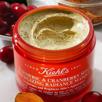 Kiehl's Since 1851 1851 Turmeric & Cranberry Seed Energizing Radiance Mask 3.4 oz/ 100 ml In 3.4 Oz.