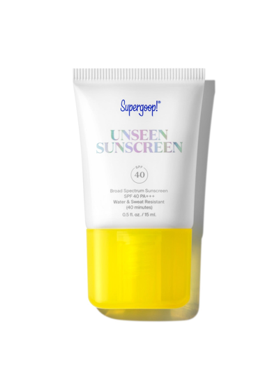 Shop Supergoop Unseen Sunscreen Spf 40 In 0.15 Fl oz | 15 ml