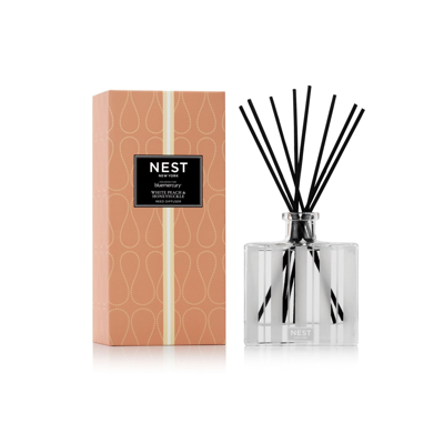 Shop Nest New York White Peach And Honeysuckle Reed Diffuser In Default Title