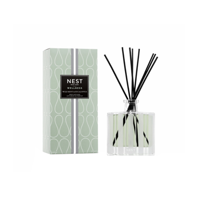 Shop Nest New York Wild Mint And Eucalyptus Reed Diffuser In Default Title