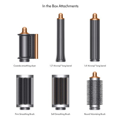 Shop Dyson Copper Airwrap Multi-styler Complete Long In Default Title