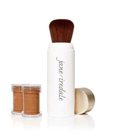 Shop Jane Iredale Amazing Base Refillable Brush In Warm Brown