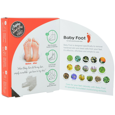 Baby Foot Exfoliation Foot Peel For Men In Default Title