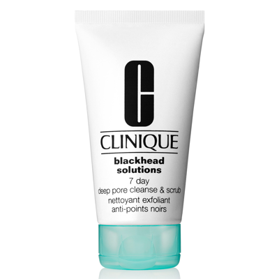 Shop Clinique Blackhead Solutions 7 Day Deep Pore Cleanse And Scrub In Default Title