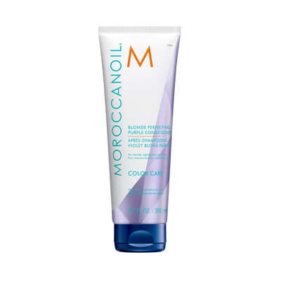 Shop Moroccanoil Blonde Perfecting Purple Conditioner In Default Title