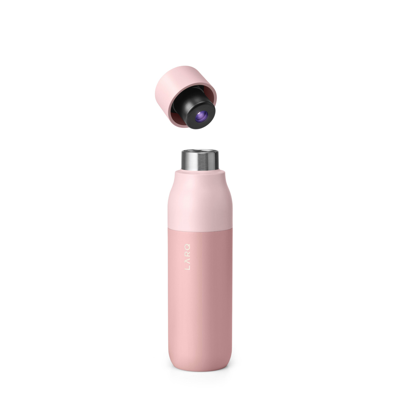 Larq Double Walled Self Sanitizing Water Bottle In Himalayan Pink