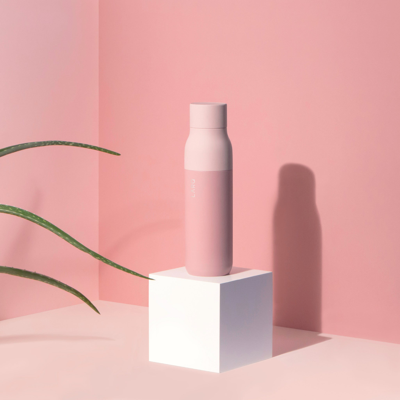 Shop Larq Bottle Purevis In Himalayan Pink