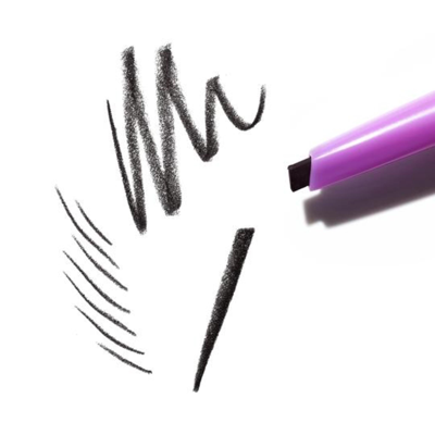 Kosas Brow Pop Dual-action Defining Pencil In Black