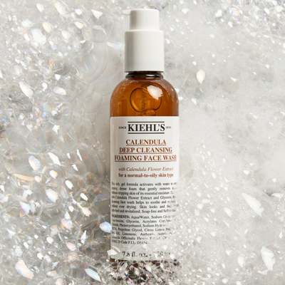 Shop Kiehl's Since 1851 Calendula Deep Cleansing Foaming Face Wash In 7.8 Fl oz | 230 ml