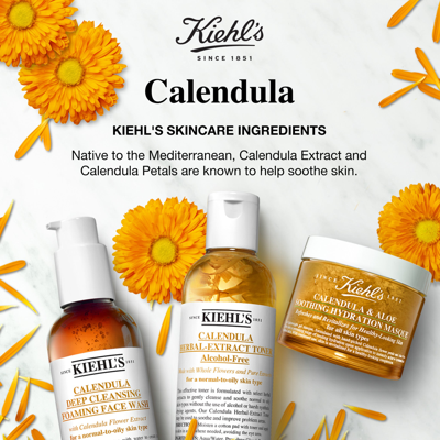 Shop Kiehl's Since 1851 Calendula Deep Cleansing Foaming Face Wash In 7.8 Fl oz | 230 ml