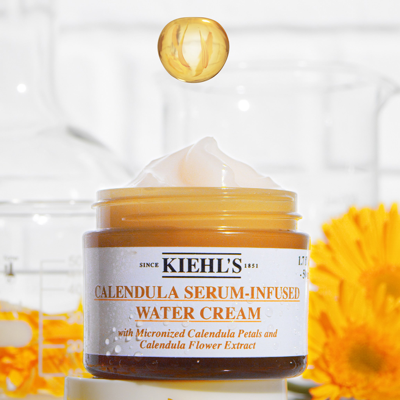 Shop Kiehl's Since 1851 Calendula Serum-infused Water Cream In 50 ml