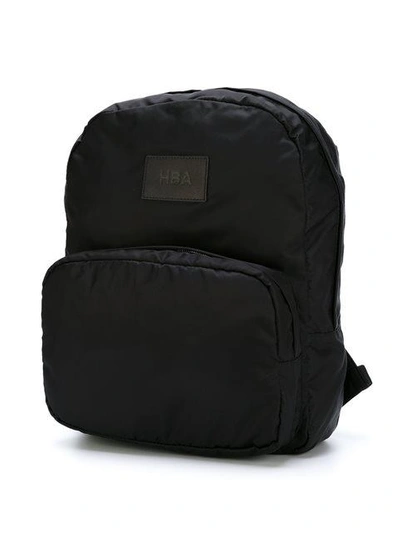 Hood By Air Logo Patch Backpack