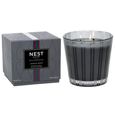 Shop Nest New York Charcoal Woods 3-wick Candle In Default Title