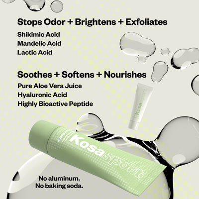Shop Kosas Chemistry Aha Serum Deodorant In Serene Clean