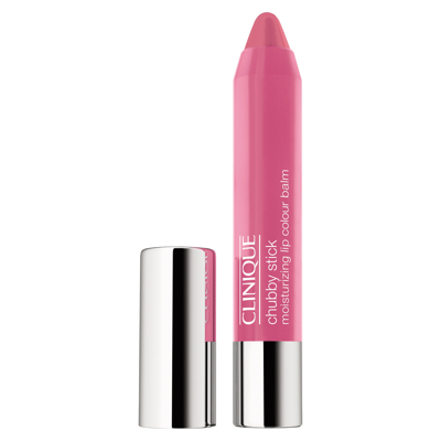 Shop Clinique Chubby Stick Moisturizing Lip Colour Balm In Woppin' Watermelon