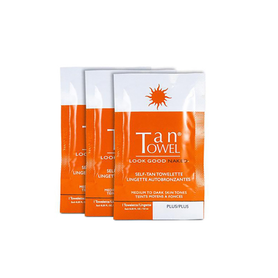 Shop Tantowel Classic Half Body Self-tan Towelette 10 Pack In Dark