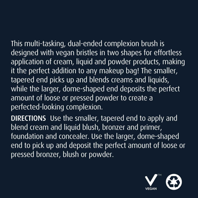 Lune+aster Complexion Duo Brush In Default Title
