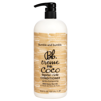 Shop Bumble And Bumble Creme De Coco Conditioner In Litre