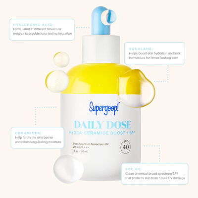 Shop Supergoop Daily Dose Hydra-ceramide Boost Spf 40 In Default Title