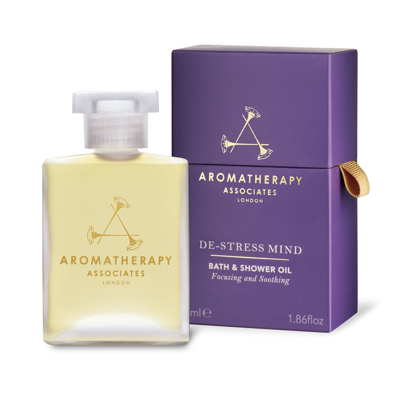 Shop Aromatherapy Associates De-stress Mind Bath And Shower Oil In Default Title