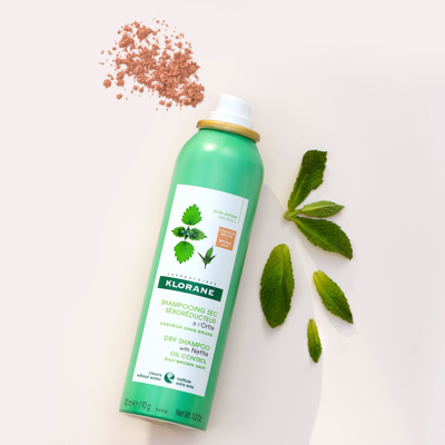 Klorane Dry Shampoo With Nettle - Dark Hair In 3.2 oz