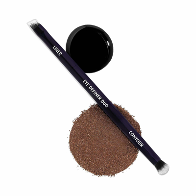 Shop Lune+aster Eye Definer Duo Brush In Default Title