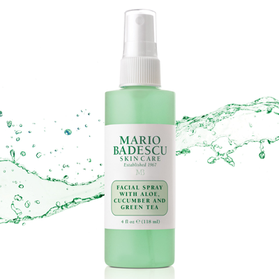 Shop Mario Badescu Facial Spray With Aloe, Cucumber And Green Tea In 4 Fl oz | 118 ml