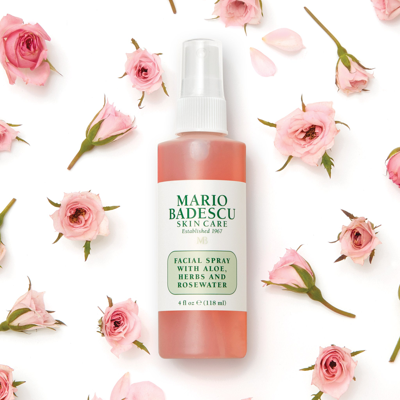 Shop Mario Badescu Facial Spray With Aloe, Herbs And Rosewater In 4 oz