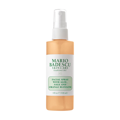 Shop Mario Badescu Facial Spray With Aloe, Sage And Orange Blossom In 4oz