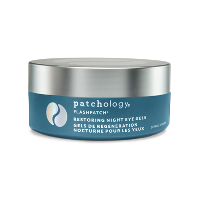 Patchology Flashpatch Restoring Night Eye Gel Jar, 30 Pairs In 30 Treatments