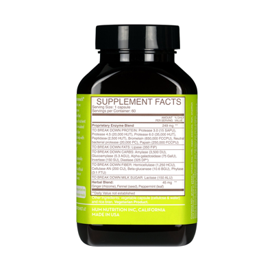 Shop Hum Nutrition Flatter Me Digestive Enzyme Supplement In Default Title