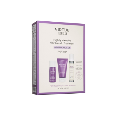 Shop Virtue Flourish Nightly Intensive Hair Growth Treatment 30 Day In Default Title