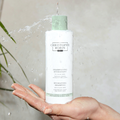 Shop Christophe Robin Hydrating Shampoo With Aloe Vera In Default Title