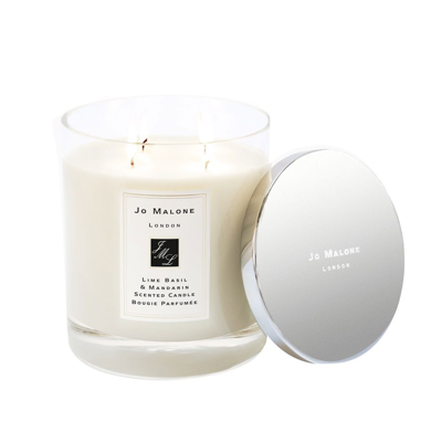 Shop Jo Malone London Lime Basil & Mandarin Deluxe Candle In Default Title