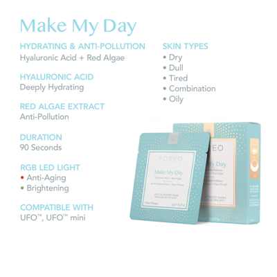 Shop Foreo Make My Day Mask In Default Title