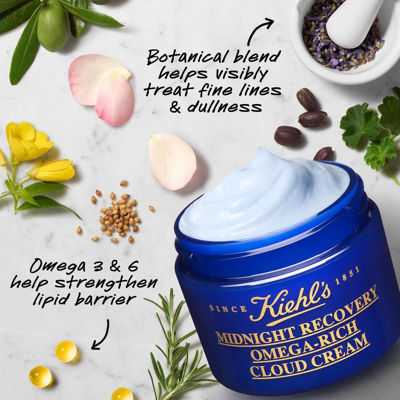 Kiehl's Since 1851 Midnight Recovery Omega-rich Cloud Cream In Default Title