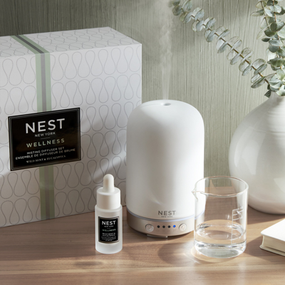 Shop Nest New York Misting Diffuser Set With Wild Mint And Eucalyptus In Default Title