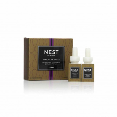 Shop Nest New York Moroccan Amber Pura Smart Home Fragrance Diffuser Refills In Default Title