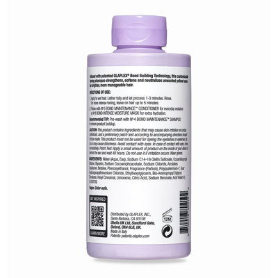 Olaplex No.4p Blonde Hair Hydrating And Brightening Purple Toning Shampoo 250ml In Default Title