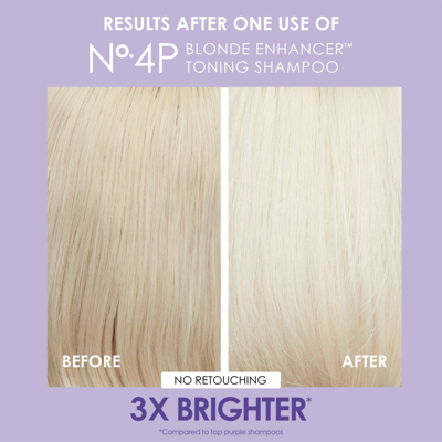 Shop Olaplex No.4p Blonde Enhancer Toning Shampoo In Default Title