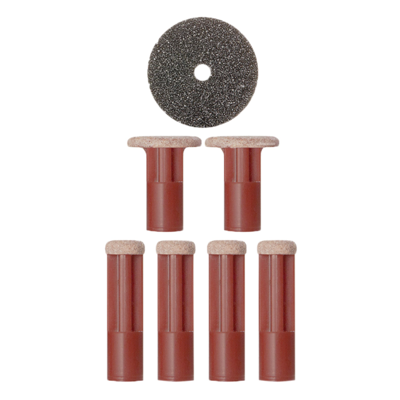 Shop Pmd Replacement Discs In Red - Coarse