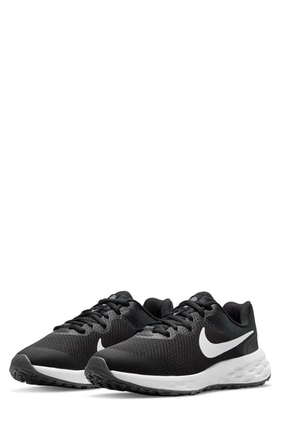 Shop Nike Revolution 6 Sneaker In Black/ White
