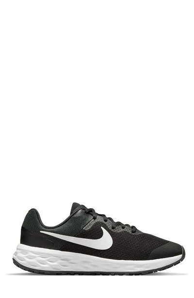 Shop Nike Revolution 6 Sneaker In Black/ White