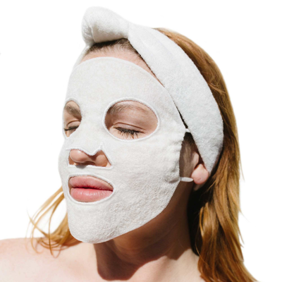 Shop Jenny Patinkin Pure Luxury Organic Reusable Sheet Mask With Matching Spa Headband In Default Title